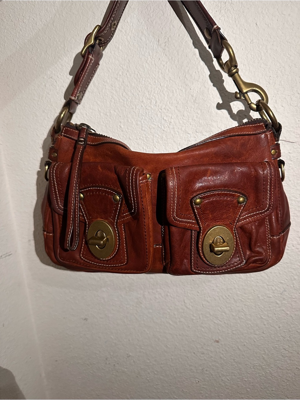 Coach Legacy 65th anniversary Double Turnlock Shoulder Bag